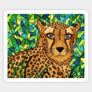 Cheetah Sticker